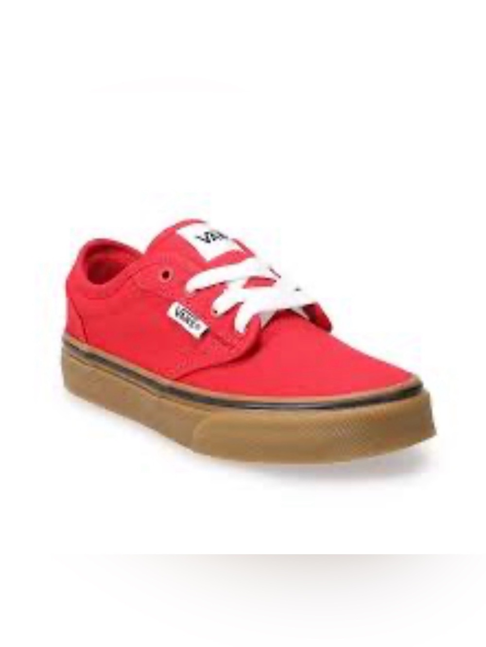 Vans Kids Atwood Canvas Chili Pepper / Gum sneakers